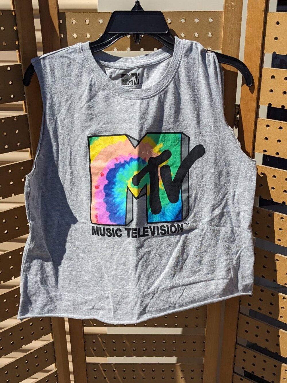 MTV Crop Muscle Tank Sz XL